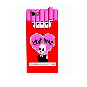 Drop Dead silicone iPhone case 6s, 6s plus